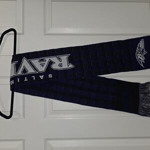 Baltimore Ravens Scarf in Purpke and Black